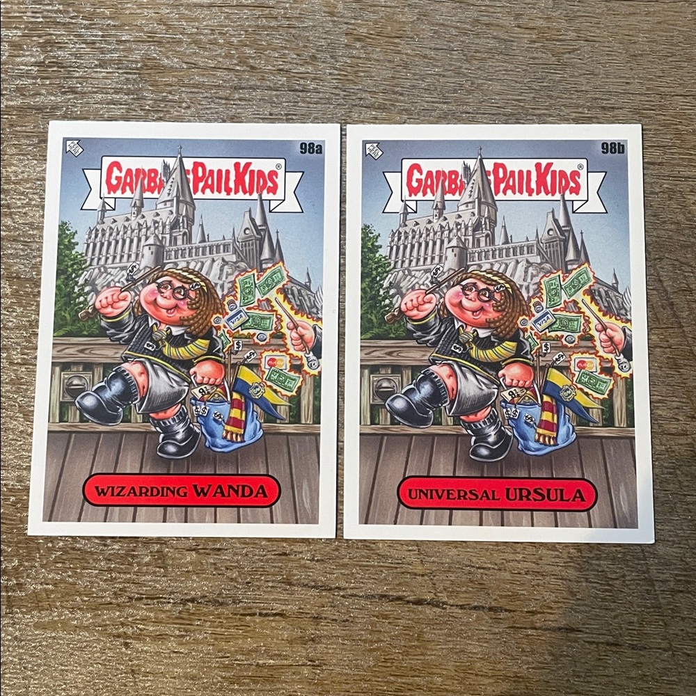 ✨10/$10 GPK SALE✨ Garbage Pail Kids GPK Go on Vacation Base 98a and 98b